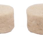 Круг ЗУБР фетровый, d 12x8мм, 2шт 35935