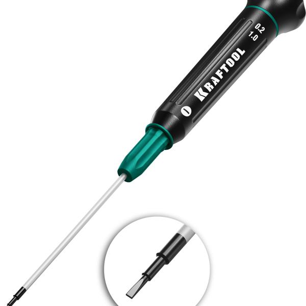 Отвертка SL 1.0  для точных работ, Precision, KRAFTOOL, 25681-1.0