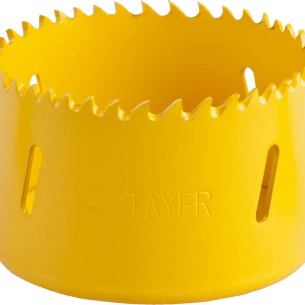 Коронка d=68мм STAYER "PROFESSIONAL" Би-металлическая, универсальная 29547-068