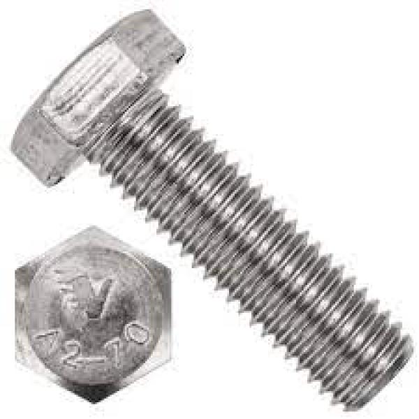 Болт 6х80х80х1 DIN 933 ГОСТ 7805-70 ISO 4017 шестигранный нержавеющая сталь А2