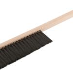 Щетка-сметка, искусств. щетина, деревянная ручка, 3-х рядная, 450 мм KУРС 68033