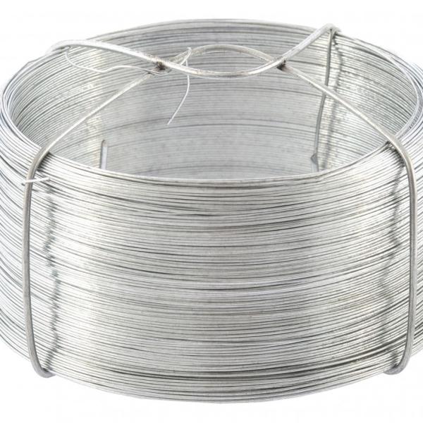 Проволока стальная, оцинкованная 0,5 мм, длина 200 м// Сибртех 47750