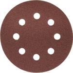 Круг 125 мм Р 80 шлифовальный на липкой основе с отверстиями ЗУБР "МАСТЕР"