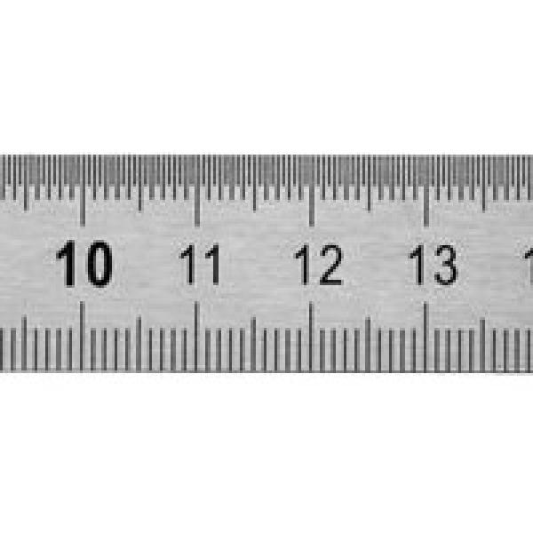 Линейка 0,2м  нержавеющая, двухсторонняя гравированная шкала,STAYER "PROFI" 3427-020